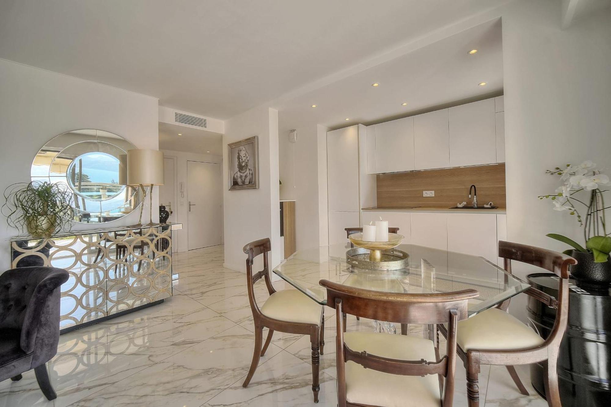 Somptuous 2 Bedroom Fully Renovated With Panoramic Sea View Cannes